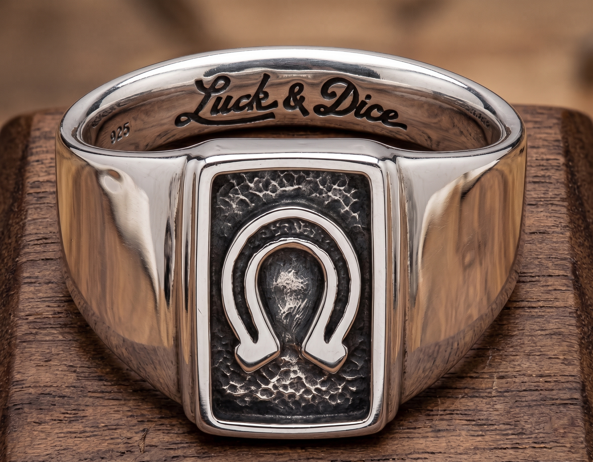 Horseshoe Signet Ring